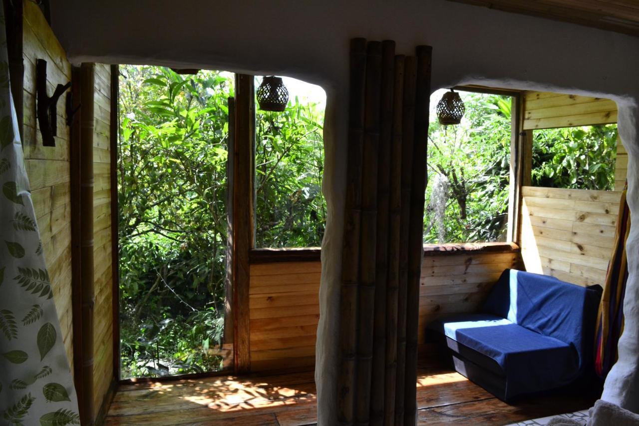 Habitacion Las Bromelias, Pijao, Finca Flora Del Rio Exterior foto